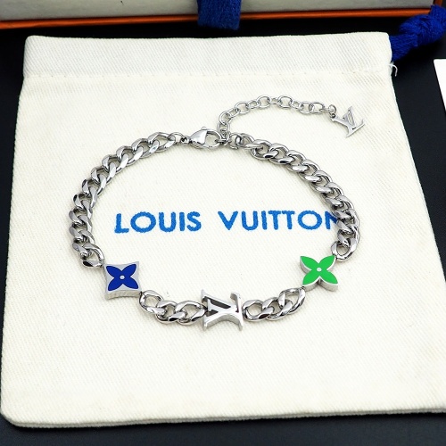 Replica Louis Vuitton LV Bracelets For Men #1239334 $25.00 USD for Wholesale