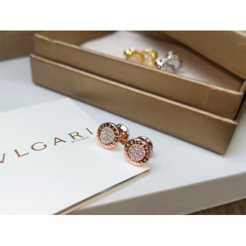 Wholesale Bvlgari Earrings For Women #1239364 $29.00 USD, Wholesale Quality Replica Bvlgari Earrings