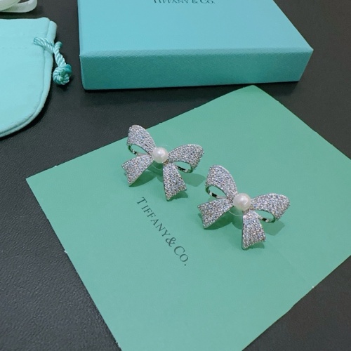 Replica Tiffany Earrings For Women #1239375 $32.00 USD for Wholesale