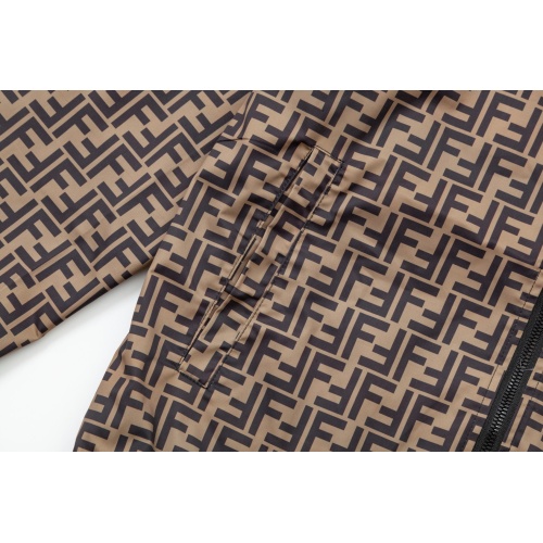 Replica Fendi Jackets Long Sleeved For Men #1239449 $80.00 USD for Wholesale