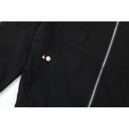 Replica Thom Browne Jackets Long Sleeved For Men #1239521 $88.00 USD for Wholesale