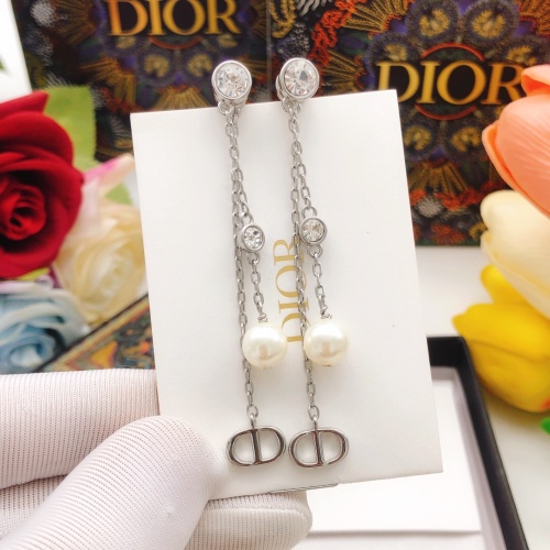 Wholesale Christian Dior Earrings For Women #1239622 $29.00 USD, Wholesale Quality Replica Christian Dior Earrings