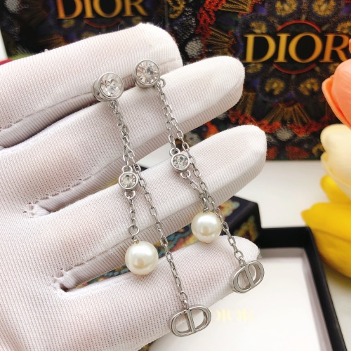 Replica Christian Dior Earrings For Women #1239622 $29.00 USD for Wholesale