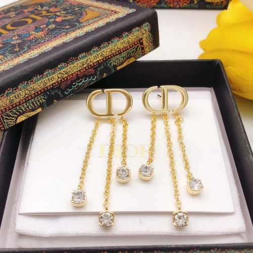 Replica Christian Dior Earrings For Women #1239626 $27.00 USD for Wholesale