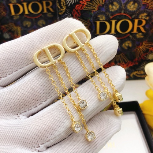 Replica Christian Dior Earrings For Women #1239626 $27.00 USD for Wholesale