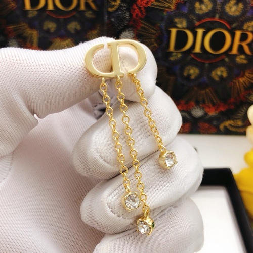 Replica Christian Dior Earrings For Women #1239626 $27.00 USD for Wholesale