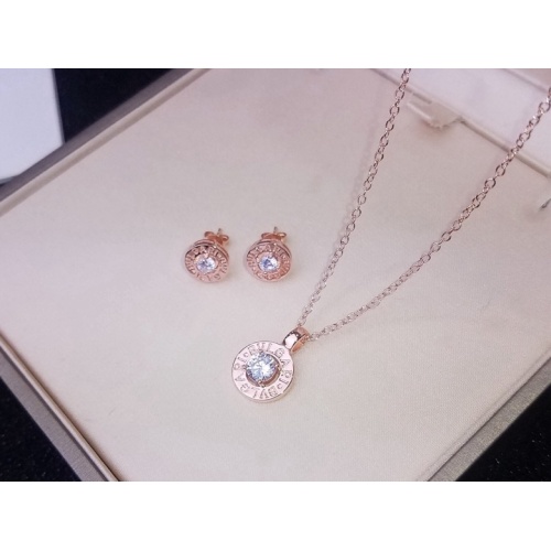 Wholesale Bvlgari Jewelry Set For Women #1239649 $39.00 USD, Wholesale Quality Replica Bvlgari Jewelry Set