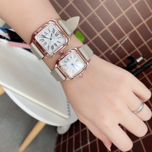 Replica Cartier Watches In Rose Gold For Unisex #1239725 $27.00 USD for Wholesale