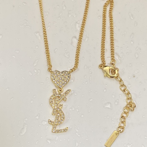 Wholesale Yves Saint Laurent YSL Necklaces For Women #1239736 $29.00 USD, Wholesale Quality Replica Yves Saint Laurent YSL Necklaces