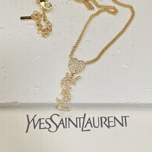 Replica Yves Saint Laurent YSL Necklaces For Women #1239736 $29.00 USD for Wholesale