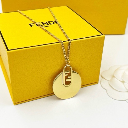 Replica Fendi Necklaces #1239766 $27.00 USD for Wholesale