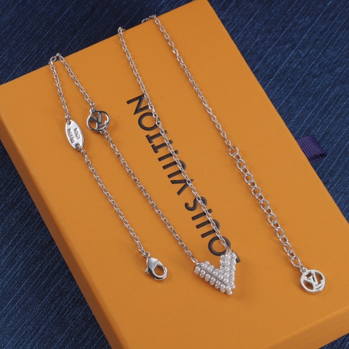 Wholesale Louis Vuitton Necklaces #1239781 $27.00 USD, Wholesale Quality Replica Louis Vuitton Necklaces