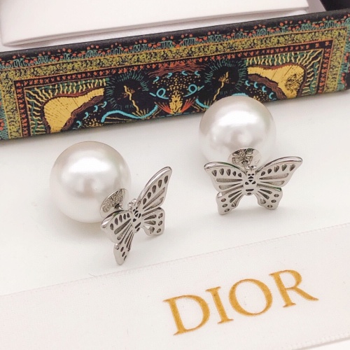 Replica Christian Dior Earrings For Women #1239795 $27.00 USD for Wholesale