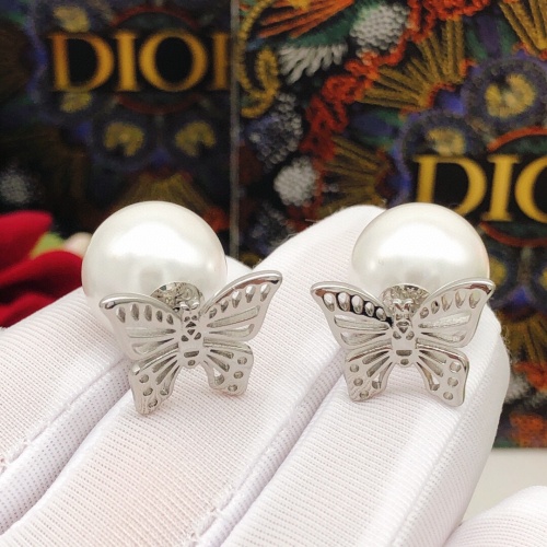 Replica Christian Dior Earrings For Women #1239795 $27.00 USD for Wholesale