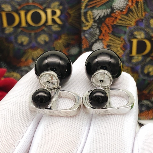 Replica Christian Dior Earrings For Women #1239867 $29.00 USD for Wholesale