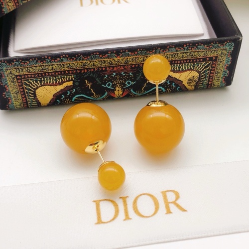 Replica Christian Dior Earrings For Women #1239868 $27.00 USD for Wholesale