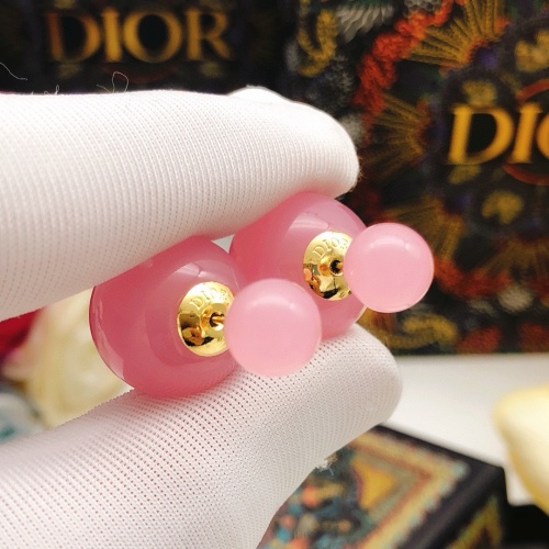 Replica Christian Dior Earrings For Women #1239869 $27.00 USD for Wholesale