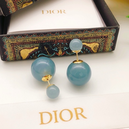 Replica Christian Dior Earrings For Women #1239870 $27.00 USD for Wholesale