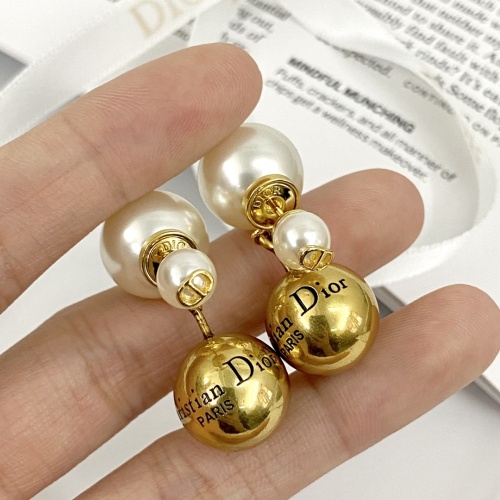 Replica Christian Dior Earrings For Women #1239883 $34.00 USD for Wholesale