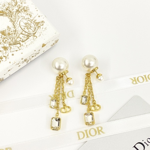 Replica Christian Dior Earrings For Women #1239886 $38.00 USD for Wholesale