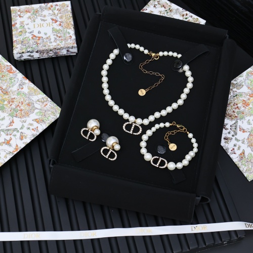 Wholesale Christian Dior Jewelry Set For Women #1239896 $72.00 USD, Wholesale Quality Replica Christian Dior Jewelry Set