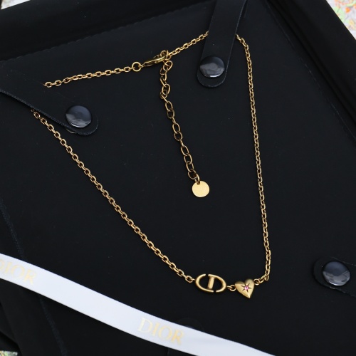 Wholesale Christian Dior Necklaces #1239897 $25.00 USD, Wholesale Quality Replica Christian Dior Necklaces