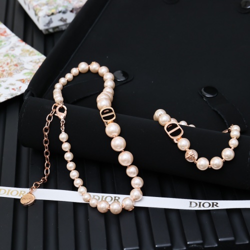 Replica Christian Dior Jewelry Set For Women #1239946 $52.00 USD for Wholesale