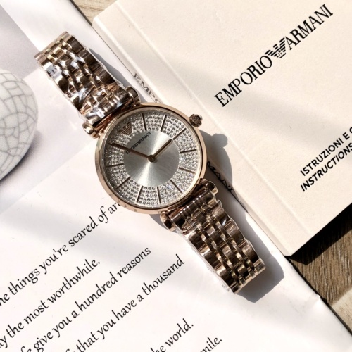 Replica Armani AAA Quality Watches #1239957 $132.00 USD for Wholesale