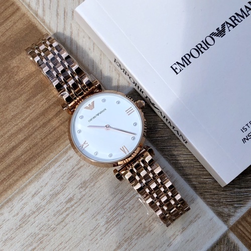 Replica Armani AAA Quality Watches #1239967 $132.00 USD for Wholesale