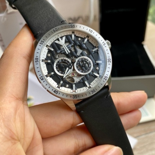 Wholesale Armani AAA Quality Watches For Men #1239977 $264.46 USD, Wholesale Quality Replica Armani AAA Quality Watches