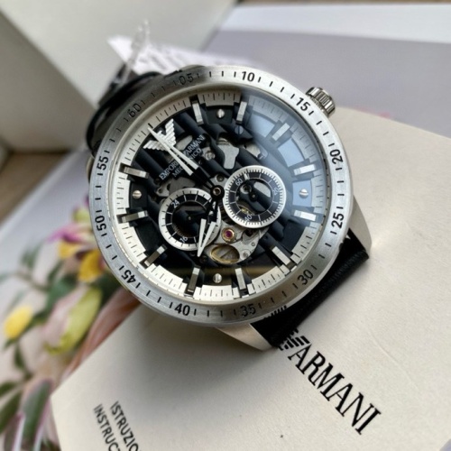 Replica Armani AAA Quality Watches For Men #1239977 $264.46 USD for Wholesale