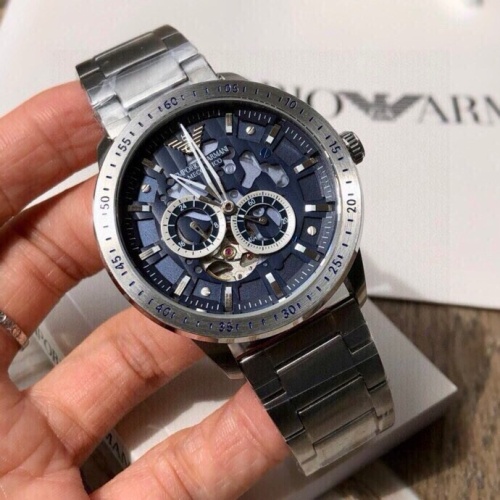 Replica Armani AAA Quality Watches For Men #1239979 $280.99 USD for Wholesale