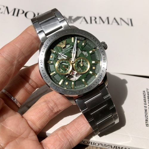 Wholesale Armani AAA Quality Watches For Men #1239980 $280.99 USD, Wholesale Quality Replica Armani AAA Quality Watches