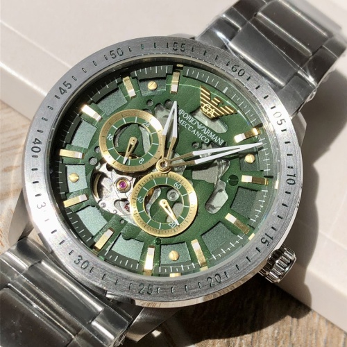 Replica Armani AAA Quality Watches For Men #1239980 $280.99 USD for Wholesale