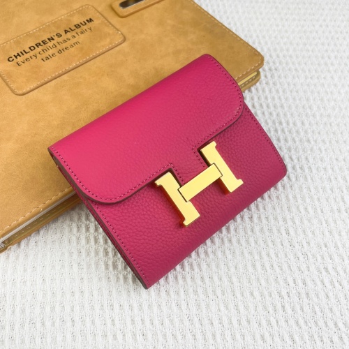 Wholesale Hermes Wallet For Women #1240125 $52.00 USD, Wholesale Quality Replica Hermes Wallet