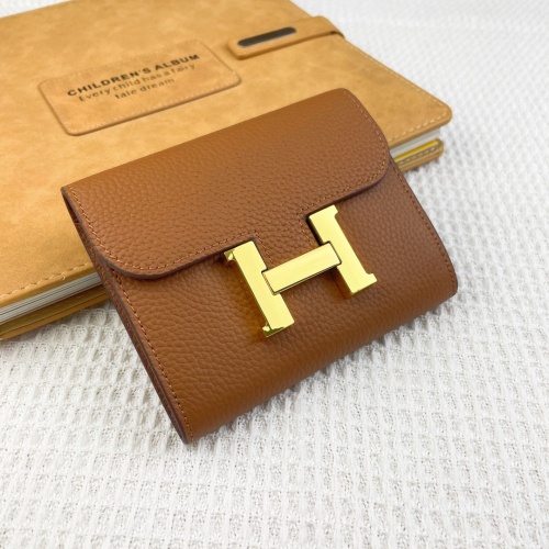 Wholesale Hermes Wallet For Women #1240127 $52.00 USD, Wholesale Quality Replica Hermes Wallet