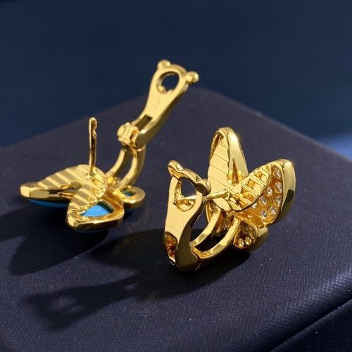 Replica Van Cleef & Arpels Earrings For Women #1240135 $29.00 USD for Wholesale