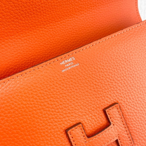 Replica Hermes Wallet For Women #1240157 $64.00 USD for Wholesale