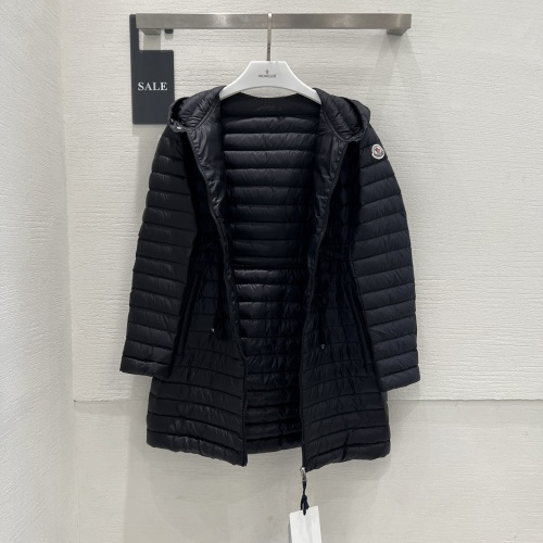 Replica Moncler Down Feather Coat Long Sleeved For Women #1240185 $160.00 USD for Wholesale