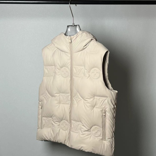 Replica Louis Vuitton LV Down Feather Coat Sleeveless For Unisex #1240189 $202.00 USD for Wholesale