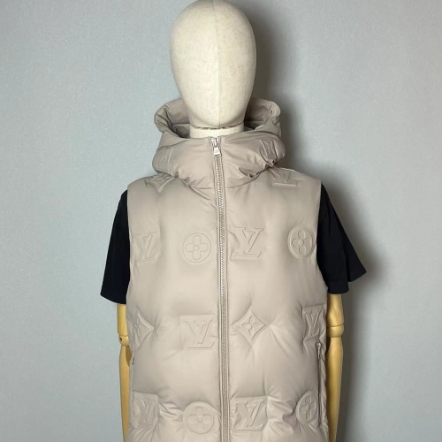 Replica Louis Vuitton LV Down Feather Coat Sleeveless For Unisex #1240189 $202.00 USD for Wholesale