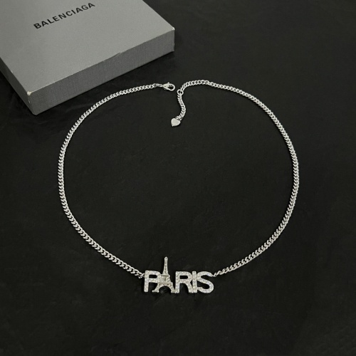 Wholesale Balenciaga Necklaces #1240253 $42.00 USD, Wholesale Quality Replica Balenciaga Necklaces