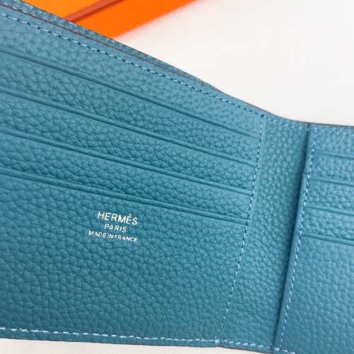 Replica Hermes Wallet For Women #1240369 $45.00 USD for Wholesale