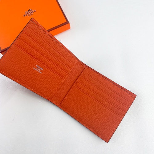 Replica Hermes Wallet For Women #1240374 $45.00 USD for Wholesale