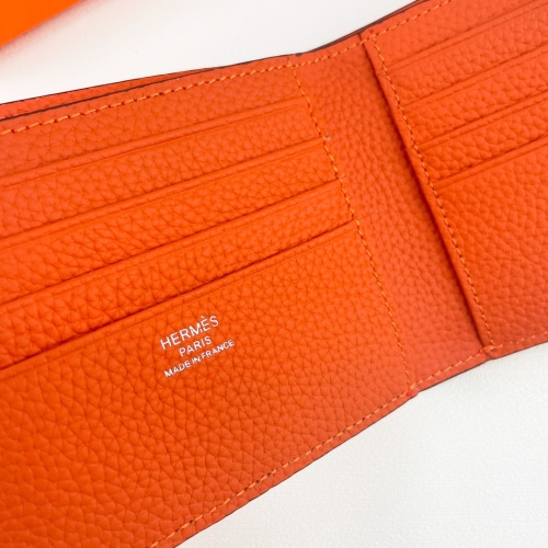 Replica Hermes Wallet For Women #1240374 $45.00 USD for Wholesale