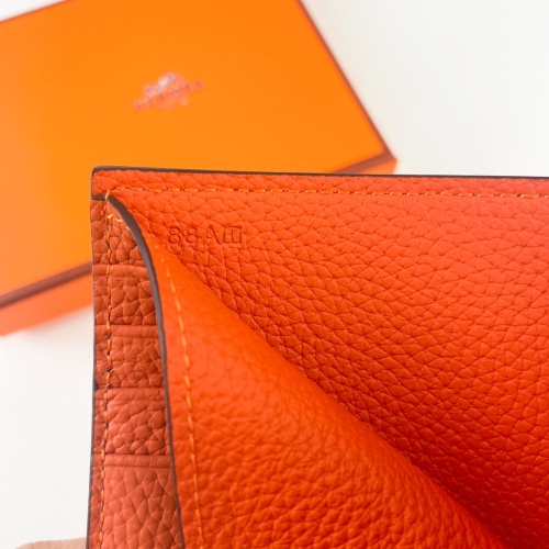 Replica Hermes Wallet For Women #1240374 $45.00 USD for Wholesale