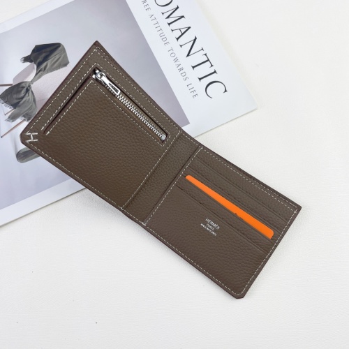 Replica Hermes Wallet For Women #1240382 $45.00 USD for Wholesale