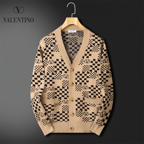 Wholesale Valentino Sweaters Long Sleeved For Men #1240398 $60.00 USD, Wholesale Quality Replica Valentino Sweaters