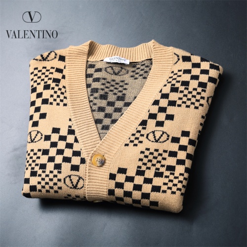 Replica Valentino Sweaters Long Sleeved For Men #1240398 $60.00 USD for Wholesale