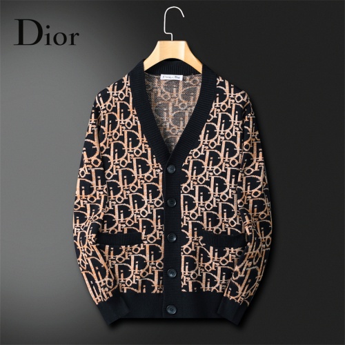 Wholesale Christian Dior Sweaters Long Sleeved For Men #1240400 $60.00 USD, Wholesale Quality Replica Christian Dior Sweaters